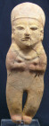 Précolombien - Equateur, culture Bahia - Statue ocarina en terre cuite - 500 av. / 500 ap. J.-C.
Très grande statue ocarina en terre cuite de couleur...