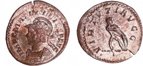Maximien Hercule - Aurélianus (287-289, Lyon) - Hercule
A/ IMP C MAXIMIANVS P AVG Buste casqué et cuirassé à gauche. 
R/ VIRTVTI AVGG. Hercule debou...