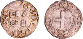 Louis VII (1137-1180) - Denier de Paris - 3ème type
A/ LVDOVICVS REX // FRA OCN sur deux lignes
R/ + PARISII CIVIS. Croix. 
TB+
Dy.146-C.182-L.139...