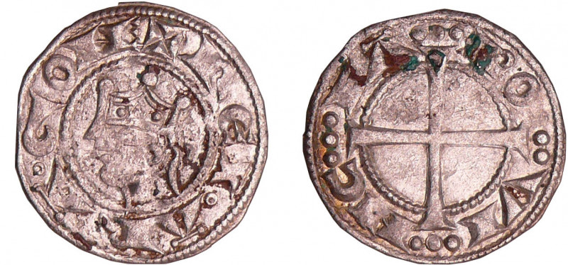 Provence - Alphonse II d'Aragon - Denier
Alphonse II d'Aragon (1196-1209). A/ +...