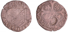 Louis XIII (1610-1643) - Quinzain contremarqué au lis - Douzain du Comtat Venaissin
TB
L4L.59-Ga.21
Bill ; 1.98 gr ; 24 mm