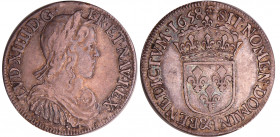 Louis XIV (1643-1715) - ½ écu à la mèche longue - 1658 & (Aix)
TTB
L4L.164-Ga.169
Ar ; 13.54 gr ; 33 mm