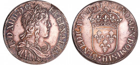 Louis XIV (1643-1715) - ½ écu à la mèche longue - 1651 H (La Rochelle)
SUP
L4L.164-Ga.169
Ar ; 13.80 gr ; 31 mm