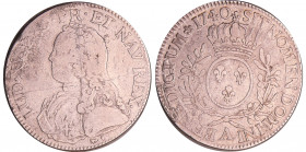 Louis XV (1715-1774) - Ecu aux branches d’olivier - 1740 A (Paris)
TB
L4L.480-Ga.321
Ar ; 28.86 gr ; 41 mm