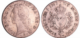 Louis XV (1715-1774) - Ecu de Béarn au bandeau - 1767 (Pau)
SUP
L4L.503-Ga.322a
Ar ; 29.30 gr ; 41 mm