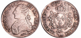 Louis XVI (1774-1792) - Ecu de Béarn aux branches d’olivier - 1784 (Pau)
TTB
L4L.552-Ga.356a
Ar ; 28.88 gr ; 41 mm