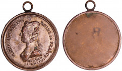 France - Révolution - Palloy. Médaille bi-métallique de Marie Antoinette reine de France, 1793
SUP
Weil Planche XII
Fer et Cu ; 28.17 gr ; 35 mm