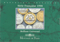 Cinquième république (1959- ) - Coffret BU 1998 Monnaie de Paris
BU