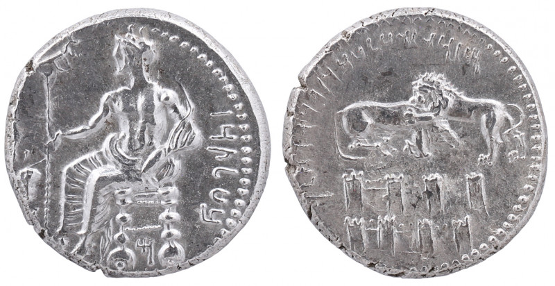 CILICIA. Tarsos. Mazaios, satrap of Cilicia, 361/0-334 BC. Stater.
 
Obv: B'LTRZ...