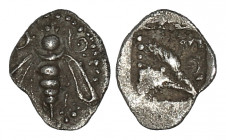 IONIA. Ephesos. Circa 500-420 BC. Tetartemorion.