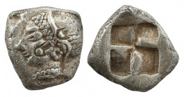 Ionia, Phokaia AR Diobol. Circa 521-478 BC.