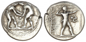 PAMPHYLIA. Aspendos. Circa 380/75-330/25 BC. AR Stater.