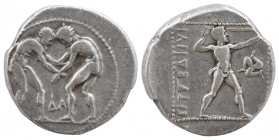 PAMPHYLIA, Aspendos. Circa 380/75-330/25 BC. AR Stater.