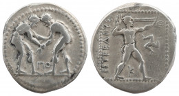 PAMPHYLIA. Aspendos. AR Stater. Circa 380-325 BC.