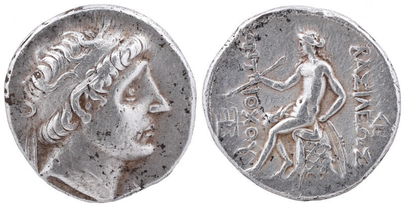 SELEUKID KINGS OF SYRIA. Antiochos I Soter, 281-261 BC. Tetradrachm, Seleukeia o...