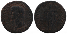 Claudius Æ As. Rome, AD 50-54.