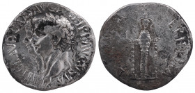 Claudius, with Agrippina Junior, 41-54. Cistophorus, Ephesus, 51.