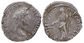 Antoninus Pius. Denarius; Antoninus Pius; 138-161 AD, Rome, c. July-Dec. 138 AD, Denarius.