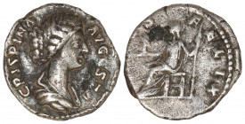 Crispina Augusta AR Denarius. Rome, struck 178-182.