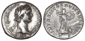 Domitian, 81-96. AR Denarius , Rome, 87.