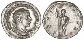 Gordian III AR Antoninianus. Rome, 241-243.