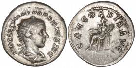 Gordian III AR Antoninianus. Rome, 240.