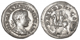 Gordian III. AD 238-244. AR Denarius Rome, 240. 6th officina.