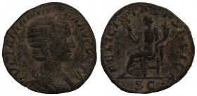 Julia Mamaea (mother of S. Alexander) Æ Sestertius. Rome, AD 222-235.