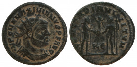 Maximianus, first reign, 286-305. Antoninianus Billon, Cyzicus, 5th officina (E), 295-296.