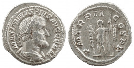 Maximinus I AR Denarius. Rome, AD 237.