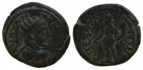 Pamphylia. Perge. Elagabal AD 218-222. Ae.