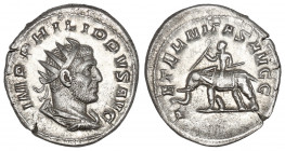 Philip I 244-249, AR Antoninianus. Rome, AD 247-249.