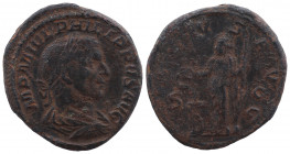 Philip I Æ Sestertius. Rome, AD 244.