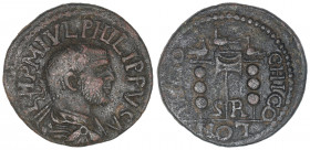 PISIDIA. Antiochia. Philip I, 244-249. Dupondius.