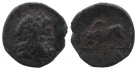 Pisidia. Ariassos circa 100 BC. Ae