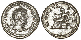 Septimius Severus. AD 193-211. AR Denarius. Laodicea mint. Struck AD 198-200.