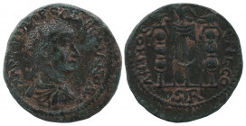 Volusian Æ 23mm of Antioch, Pisidia. AD 251-253.