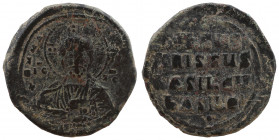 Anonymous Æ 40 Nummi. Time of Basil II and Constantine VIII. Constantinople, circa AD 976-1065.