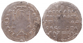 Constantine VII Porphyrogenitus, with Romanus I, Stephen, and Constantine , 913-959. Miliaresion Constantinople, 931-944.