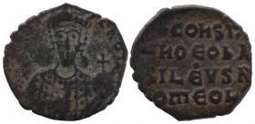 Constantine VII Porphyrogenitus. 913-959. Æ Follis Constantinople mint. Struck 945-circa 950.