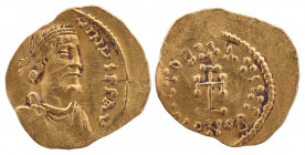 Constans II, 641-668. AV Semissis Constantinople, 641-666.