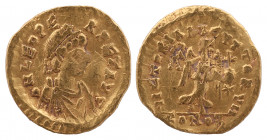 Leo I, 457-474. AV Tremissis Constantinopolis, circa (462-466).