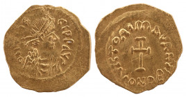 Maurice Tiberius, 582-602. AV Tremissis Constantinople, 583/4-602.