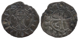 CRUSADERS, Antioch. Raymond Roupen. 1216-1219. AR Denier
