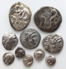 A lot of Ten(10) Silver coins.
