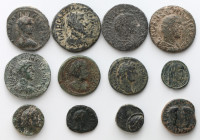 A lot of Twelve(12) Bronze coins.