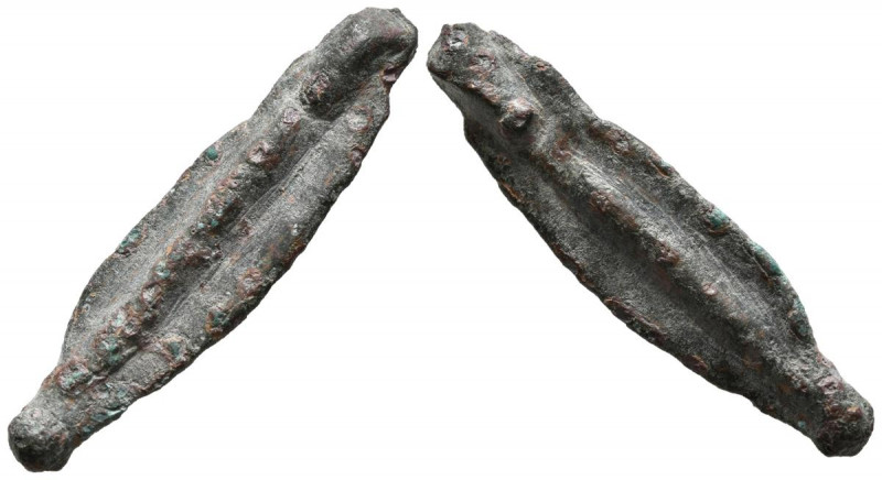 MOESIA, Istros. Moneda tipo flecha. (Ae. 3,69g/37mm). Siglo VI-Siglo V a.C. (SNG...