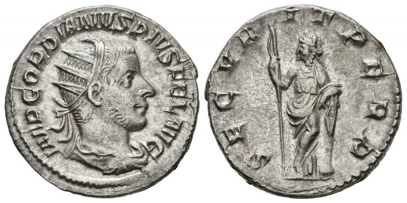 GORDIANO III. Antoniniano. (Ar. 3,76g/21mm). 243-244 d.C. Roma. (RIC 151). Anv: ...