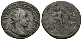 TRAJANO DECIO. Antoniniano (Ar. 4,30g/21mm). 249-251 d.C. Roma. (RIC 29a). Anv: Busto radiado y drapeado de Trajano Decio a derecha, alrededor leyenda...