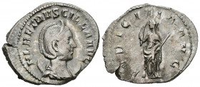 HERENNIA ETRUSCILLA. Antoniniano. (Ar. 4,00g/25mm). 250 d.C. Roma. (RIC 58b). Anv: Busto diademado y drapeado de Herennia Etruscilla a derecha, alrede...